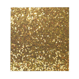 Guld Glitter Anteckningsblock