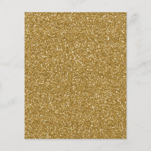 Guld Glitter Bakgrundsmall Flygblad