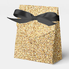 Guld Glitter Bröllop-Firande Multi Stilar Presentaskar