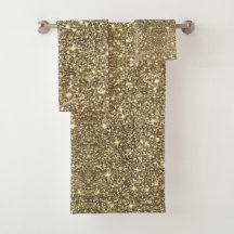 Guld Glitter Chic Glam