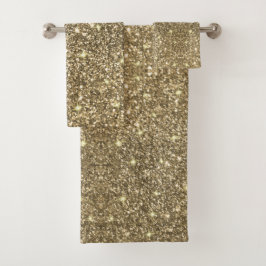 Guld Glitter Chic Glam