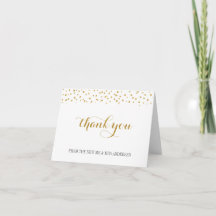 Guld Glitter Confetti Anpassningsbar Foto - tackko