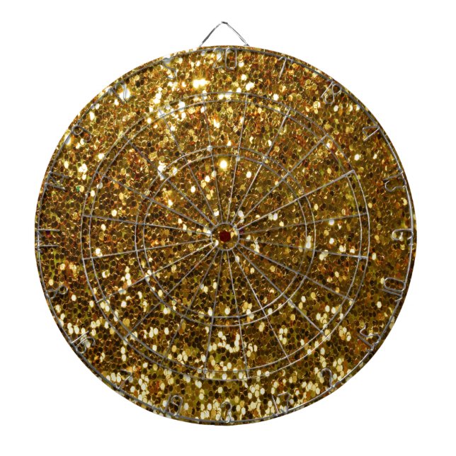Guld Glitter Darttavla (Framsidan)