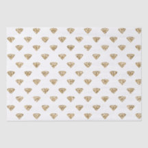 Guld Glitter diamanter