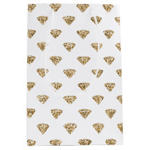 Guld Glitter diamanter