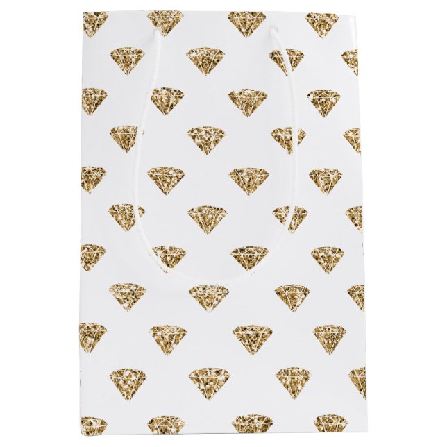 Guld Glitter diamanter (Framsidan)