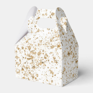 Guld glitter elegant och storslagen presentaskar