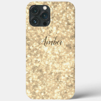 Guld Glitter Elegant Personlig