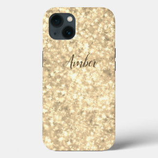 Guld Glitter Elegant Personlig