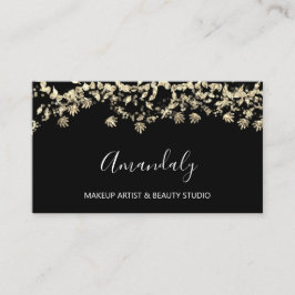 Guld Glitter, evenemangsplanerare för skönhets- oc Visitkort