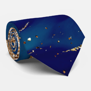 guld glitter flodens gnistra bröllop slips