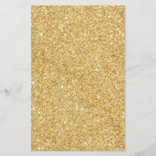 Guld- glitter för elegant Faux Flygblad