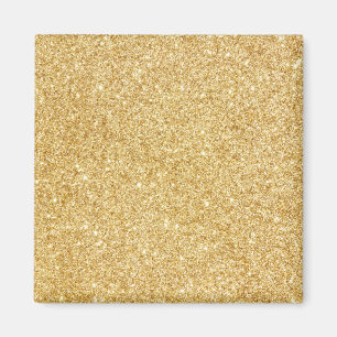 Guld- glitter för elegant Faux Magnet