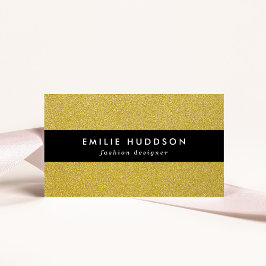 Guld Glitter, Gnistra, Glitter Visitkort