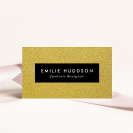 Guld Glitter, Gnistra, Glitter Visitkort