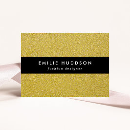 Guld Glitter, Gnistra, Glitter Visitkort