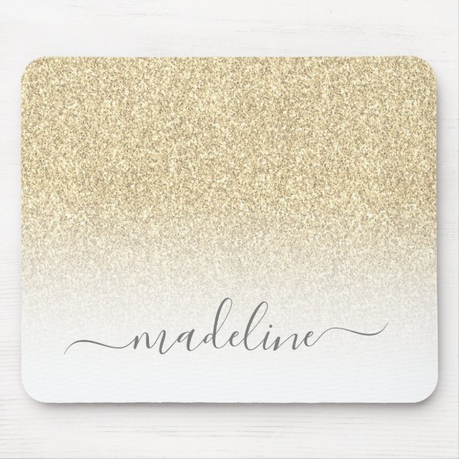 Guld Glitter Gnistra Musmatta (Framsidan)