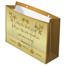 Guld Glitter God jul, Jultomten vid guld