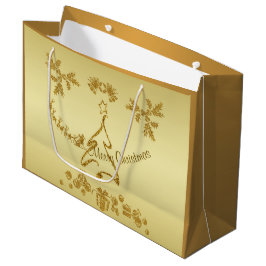 Guld Glitter God jul, Jultomten vid guld