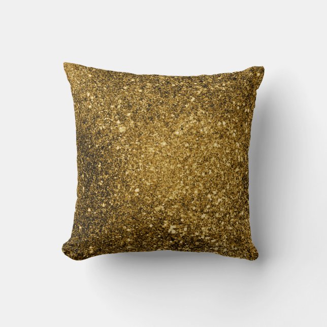 Guld- glitter kudder kudde (Framsida)