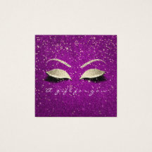 Guld Glitter Lash Rosa Makeup