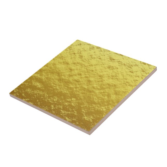 Guld Glitter lyx Golden Ceramic Tile Kakelplatta (Sidan)