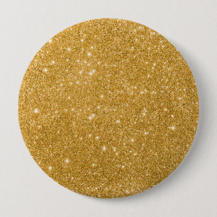 Guld Glitter lyx Knapp