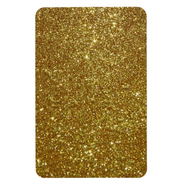 Guld Glitter Magnet (Vertikal)