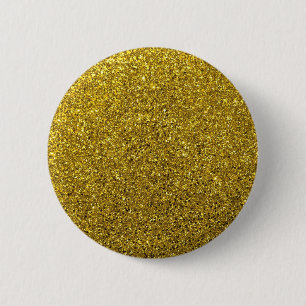 Guld Glitter Mönster Knapp