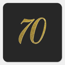 Guld Glitter nummer 70