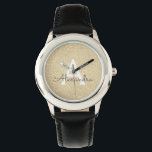 Guld Glitter och Gnistra Monogram lyx Armbandsur<br><div class="desc">Guld Faux Glitter och Gnistra Elegant Monogram Watch. Den här bevakningen kan anpassas så att den omfattar ditt första och första namn. Glitter Watch ger en underbar Möhippa,  Födelsedagsfest eller Bachelorette Party-gåva till den speciella person som kärlek rosa.</div>