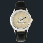 Guld Glitter och Gnistra Monogram lyx Armbandsur<br><div class="desc">Guld Faux Glitter och Gnistra Elegant Monogram Watch. Den här bevakningen kan anpassas så att den omfattar ditt första och första namn. Glitter Watch ger en underbar Möhippa,  Födelsedagsfest eller Bachelorette Party-gåva till den speciella person som kärlek rosa.</div>