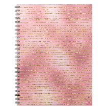 Guld Glitter och Ljusa rosa Foil Glam Rand
