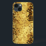 Guld Glitter och Sparkles Mönster<br><div class="desc">Elegant guld tones retro disco boll spegel glitter och gnistor.</div>