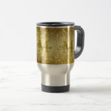 guld glitter personlig