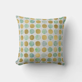 Guld Glitter Polka dots God jul Kudde