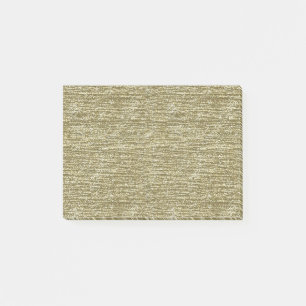 Guld- glitter post-it block