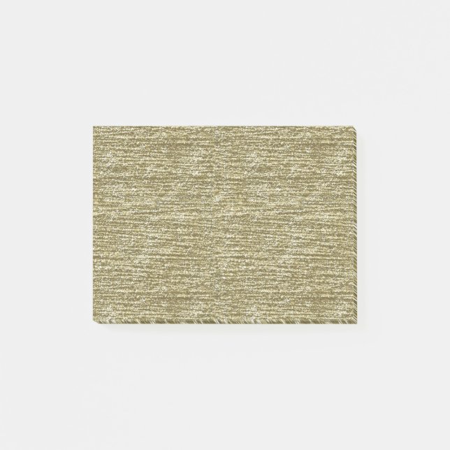 Guld- glitter post-it block (Framsida)