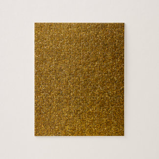 Guld- glitter pussel
