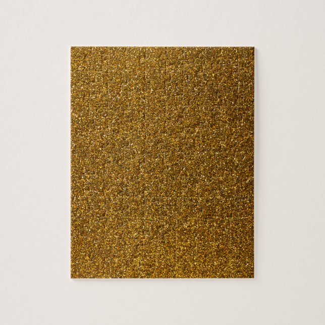 Guld- glitter pussel (Vertikal)