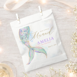 Guld Glitter Sjöjungfru Svan under Havsdagen