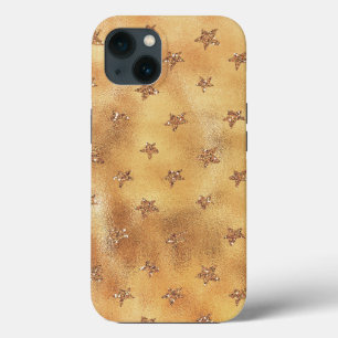 Guld Glitter Stars