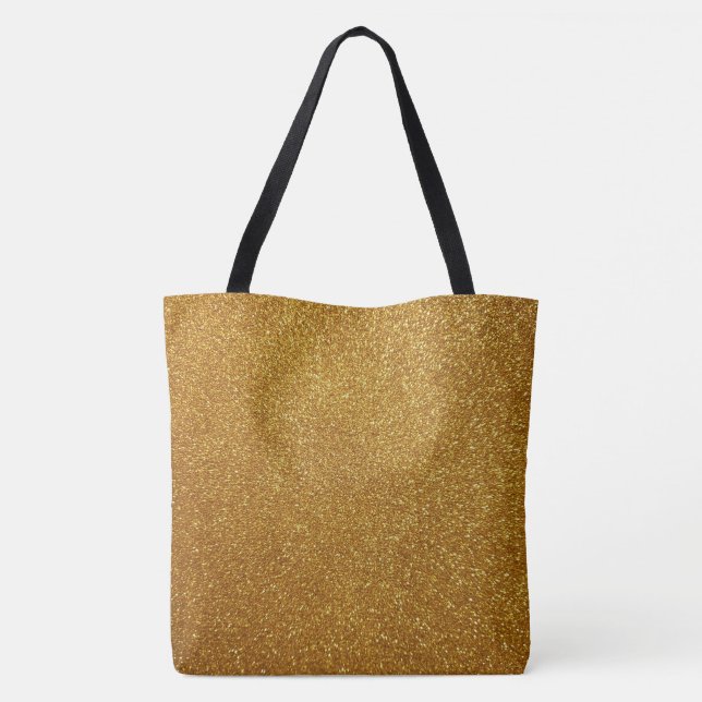 Guld glitter tygkasse (Baksida)
