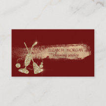 Guld Glitter, vakuumrengörare, rumsrött