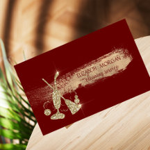 Guld Glitter, vakuumrengörare, rumsrött