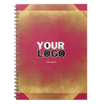 Guld Glitter Viva Magenta Fab Anpassningsbar Logot