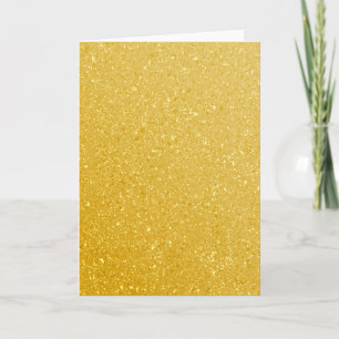 GULD- GLITTERBAKGRUND KORT