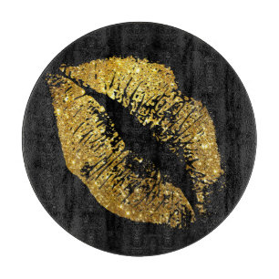 Guld- glitterläppar #4