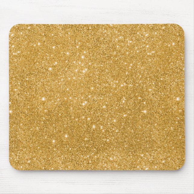 Guld- glitterSparkles Musmatta (Framsidan)