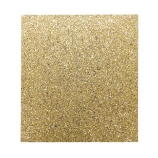 Guld Glittery Papper Anteckningsblock